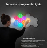 Hexagon Remote Control LED Light FA- 6
