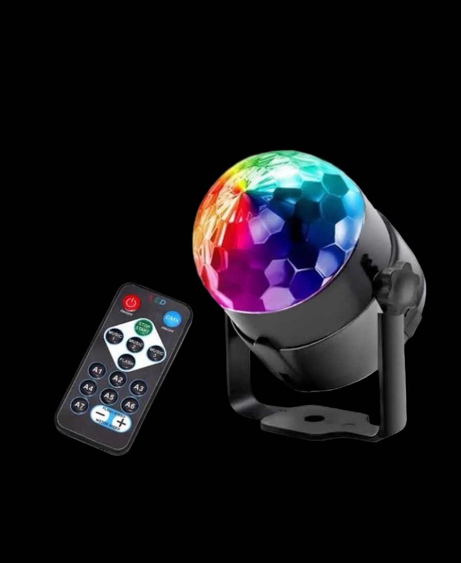 Led Sound Activated Party Lights with Remote Control DJ Lighting Disco Ball