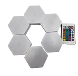 Hexagon Remote Control LED Light FA- 6