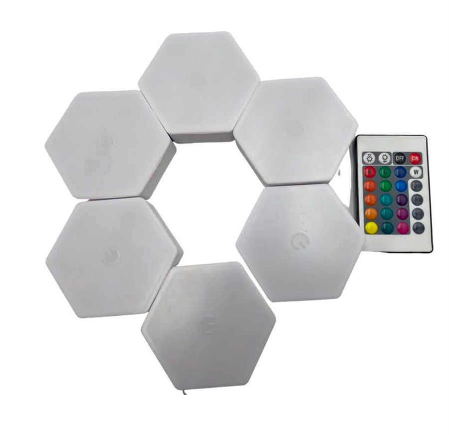 Hexagon Remote Control LED Light FA- 6