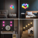 Hexagon Remote Control LED Light FA- 6